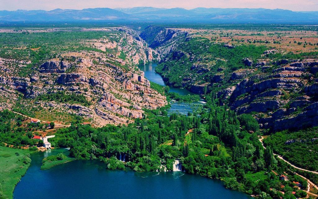 Hotel Agrotourism Galic Krka Drinovci Exterior foto